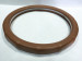 lambskin leather rubber molded car steering wheel cover