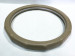 lambskin leather rubber molded car steering wheel cover