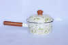 enamel sauce pan with enamel lid