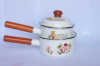 The enamel cook pot with Single Handle