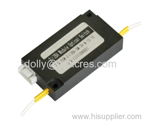 2x2BA Mechanical Fiber Optic Switch