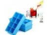 Blue silicone ice tray
