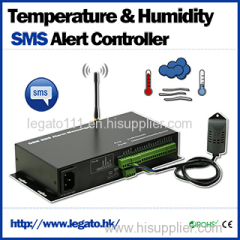 Temperature & Humidity SMS Alert Controller alarm systems security