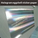 tamper proof holographic destructive vinyl
