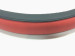 red/black rubber molded steering wheel cover auto accessories