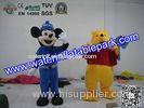 Plush Advertising Mascot Costume , Mickey And Winnie Mascot