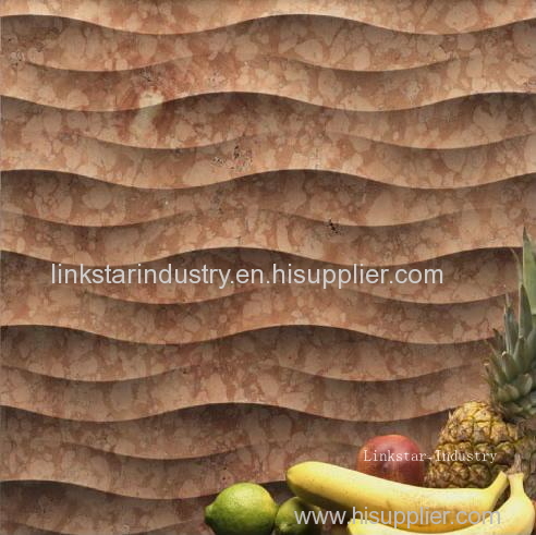 Natural 3d decorative feature stone wall designs