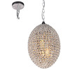 Egg shaped three-dimensional crystal ceiling pendant lamp for sale