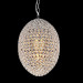 Egg shaped three-dimensional crystal ceiling pendant lamp for sale