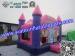 Pink Princess Inflatable Bouncy Castle , Park Inflatable Castle