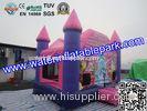 Pink Princess Inflatable Bouncy Castle , Park Inflatable Castle