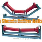 industry conveyor roller conveyor rubber roller rubber coated conveyor rollers