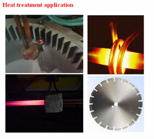 Carbide tip induction soldering welding brazing machine