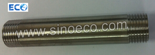 Male Hose Nipple, BSPT, NPT, Stainless Steel Thread Barrel Nipple, Fitting, Screw Hose Nipple