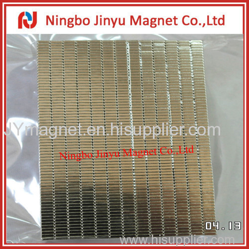 block magnete with nickel coat