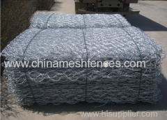 hot-dipped galvanized hexagonal gabion trapions