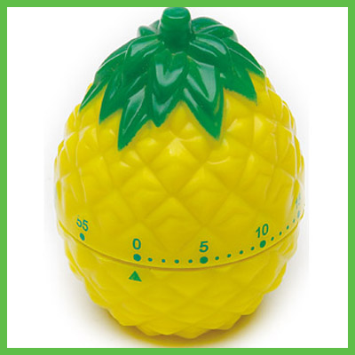 60 minutes Mechanism Pineapple Kitchen Timer