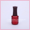 UV nail gel polish use glass bottle with cap and flat brush