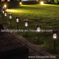 Cixi landsign garden solar light pots