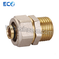 Brass Male Straight Socket Union Pex-Al-Pex Pipe Fitting