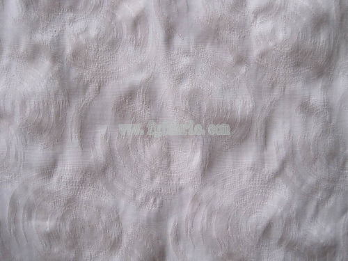 Circle jacquard PU coating taslon cloth JSJ-030