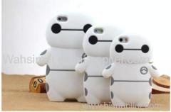 Hot selling Baymax phone case cover for iPhone 6 wholesale Cartoon mobile phone protection shell