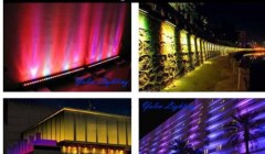 outdoor IP65 RGB LED wall washer lighting