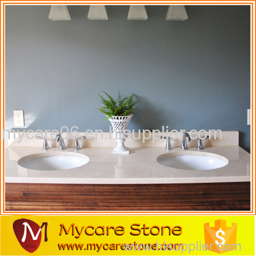 New arrival luxury crema marfil countertop for hotel