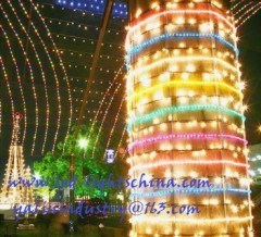 220V LED strip lighting for Christmas holiday decoration