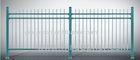 Industrial Safety Ornamental Aluminum Fence , Metal Garden Fence