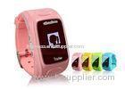 Child GPS Tracking Smart Health Bracelet Plastic With Emergency SOS