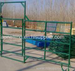 permanent Ranch round yard or corral panel fencing,portable livestock yard fence panels china professional facotry