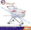 80L Walmart Wire Shopping Trolley Supermarket Shopping Trolleys European