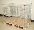 Steel Zinc Plated With Clear Laquer Retail Shop Equipment Storage Cages For Supermarket