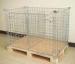 Steel Zinc Plated With Clear Laquer Retail Shop Equipment Storage Cages For Supermarket