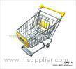 Metal Retail Shop Equipment / Mini Supermarket Shopping Trolley With Baby Seat