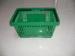 Flexible Green Plastic Shopping Basket With Capacity 13KGS 420x290x220mm