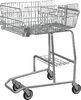 Low Carbon Steel Wire Basket Disabled Shopping Trolley For Old / Disability Persons