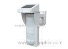 Dual Element Solar Power Alarm System Motion Sensor With Long Range Lens