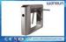 Waist High Tripod Turnstile Barrier Gate Stainless Steel For Restaurants , Hotel
