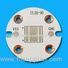 1 - 4 Layer High Power LED Round PCB Board with Lead Free HASL Finishing