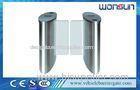 110V / 220V Stainless Steel Turnstile Barrier Gate For Metro Stations