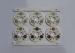 Custom Immersion Gold 3 Layer PCB Fabrication Service Punching V Cut