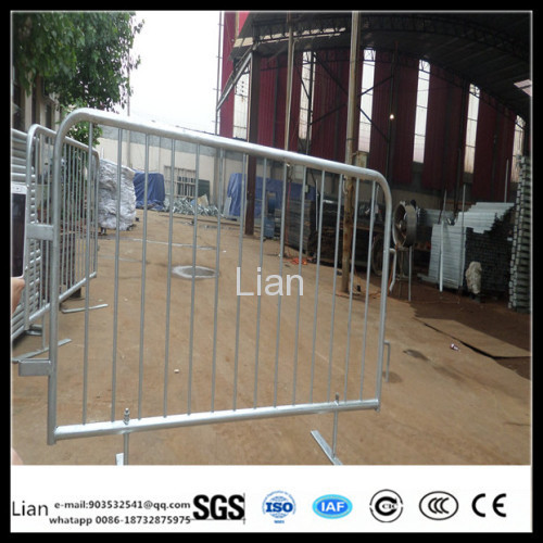 galvanzied crowd steel barrier