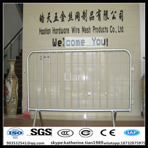 galvanzied crowd steel barrier