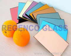 Aluminum Mirror 15-6mm a wide range of glass color