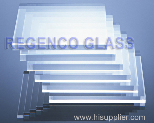 Low Iron Glass ultra clear glass