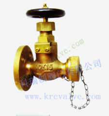 JIS MARINE HOSE VALVE F7334A BRONZE