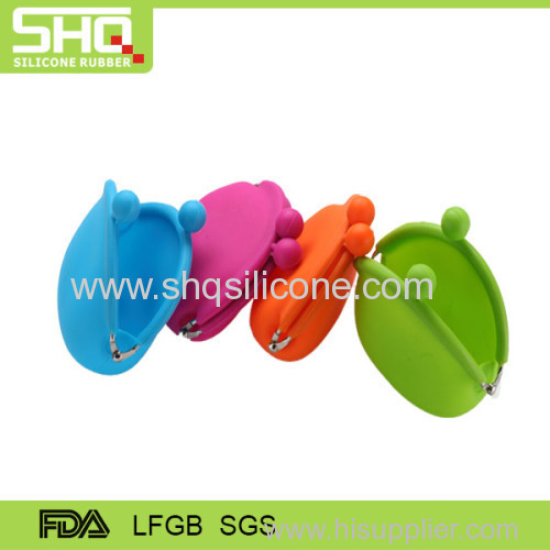 High quality customer design silicone coin bag