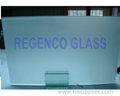 Acid Etched Flat Glass acid etched glass frosted glass pattern glass